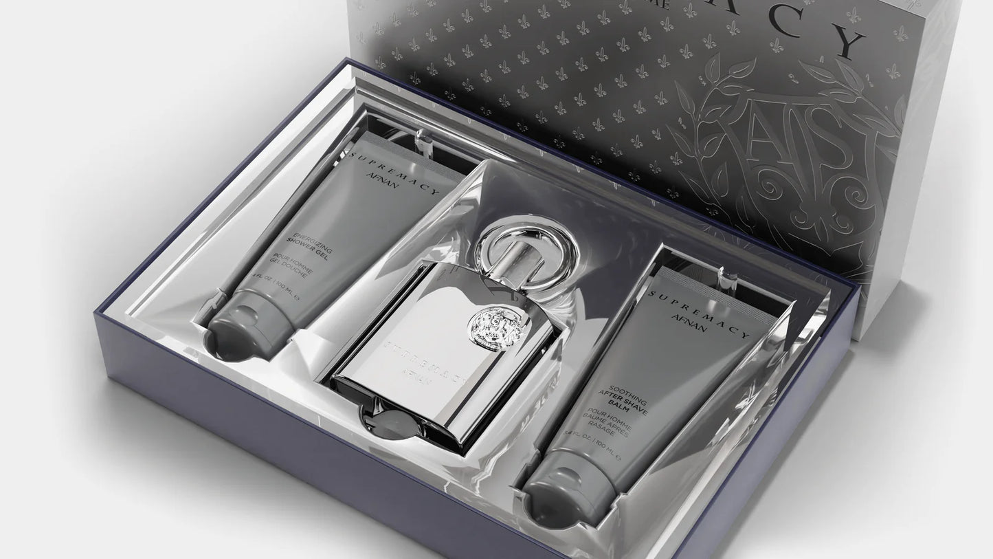Afnan Set Regalo Supremacy Silver