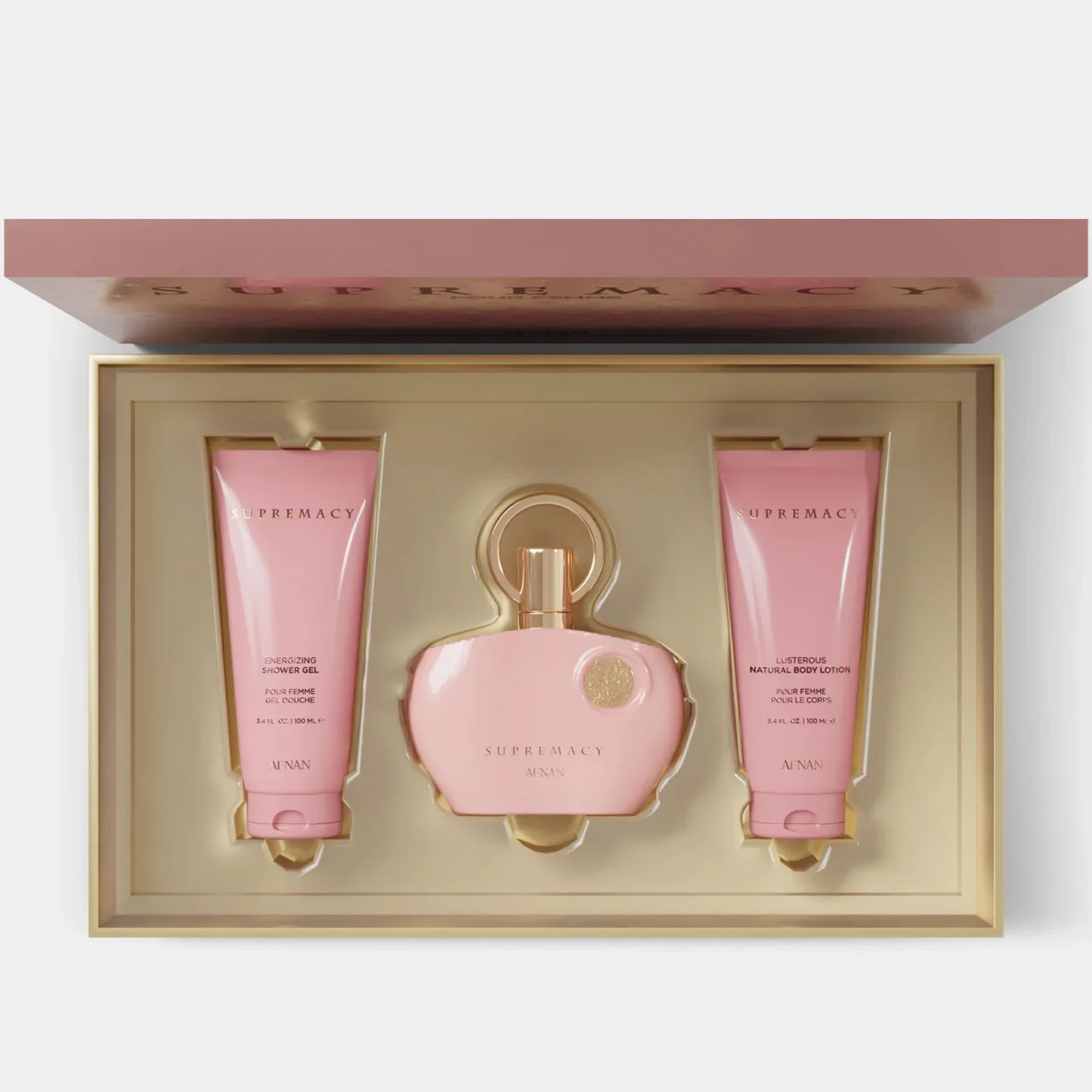 Afnan Set Regalo Supremacy Pink