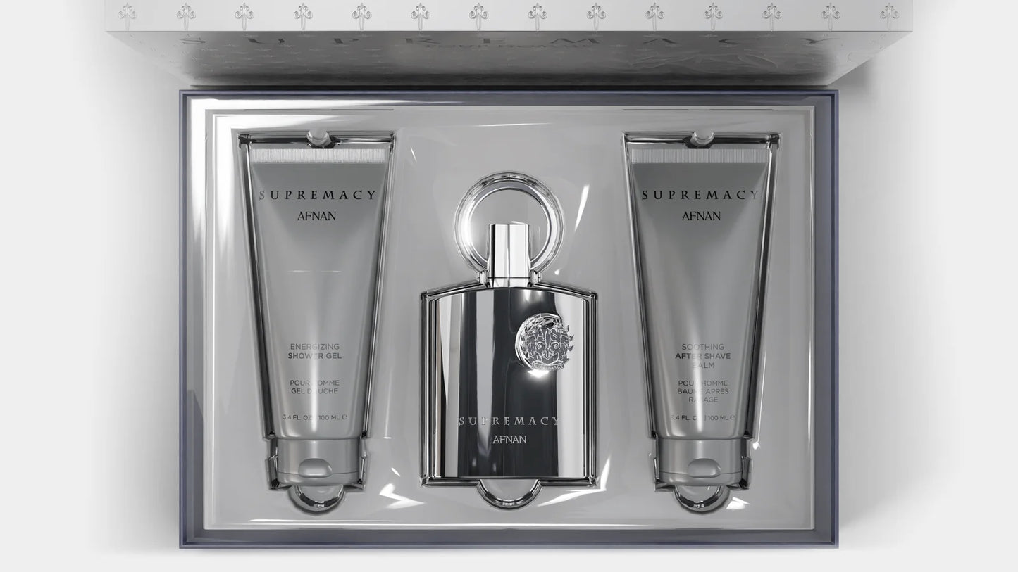 Afnan Set Regalo Supremacy Silver