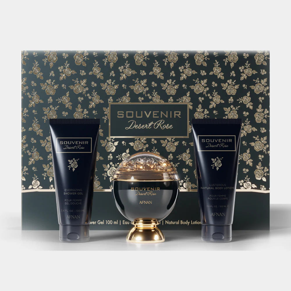 Afnan Set Regalo Souvenir Desert Rose