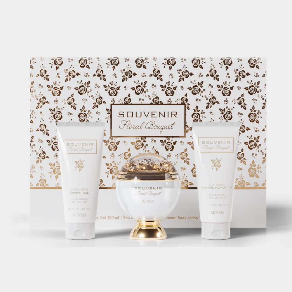Afnan Set Regalo Souvenir Floral Bouquet