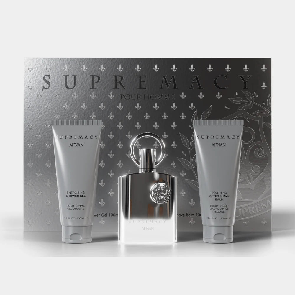 Afnan Set Regalo Supremacy Silver