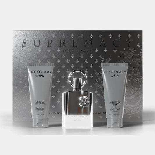 Afnan Set Regalo Supremacy Silver